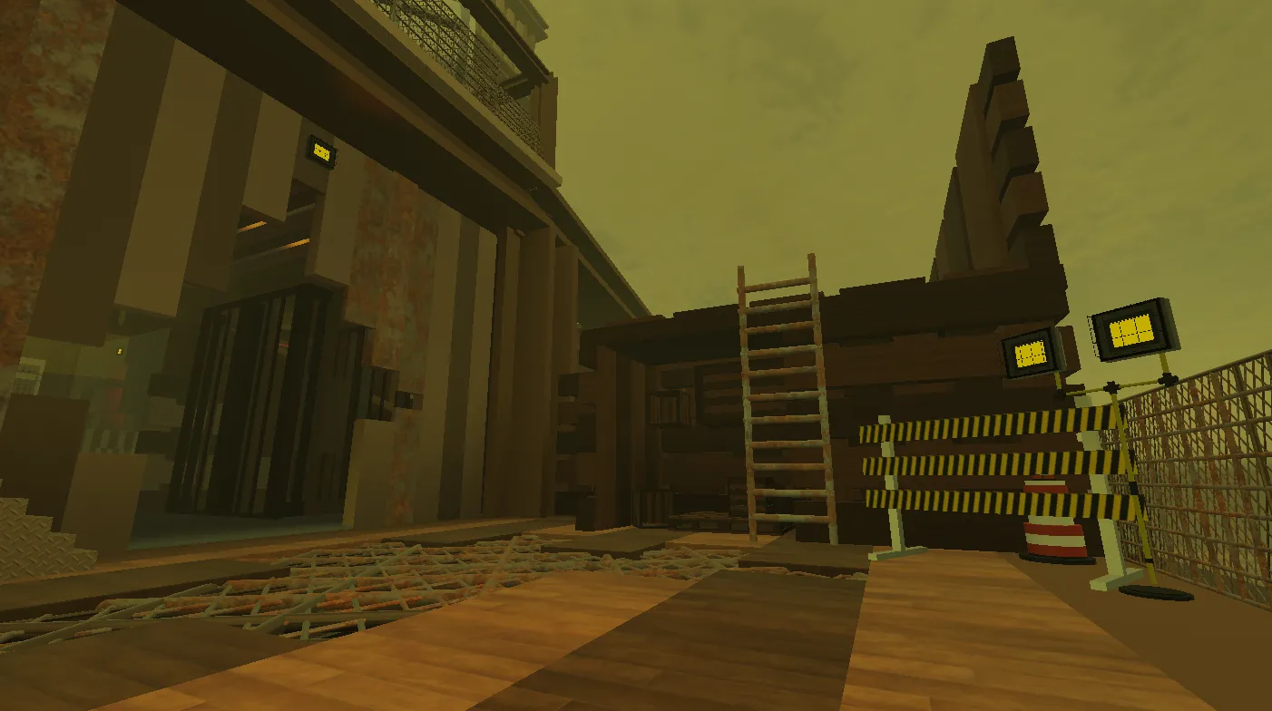 Junkyard Scraps: Scrap Spire environment artwork, view 2