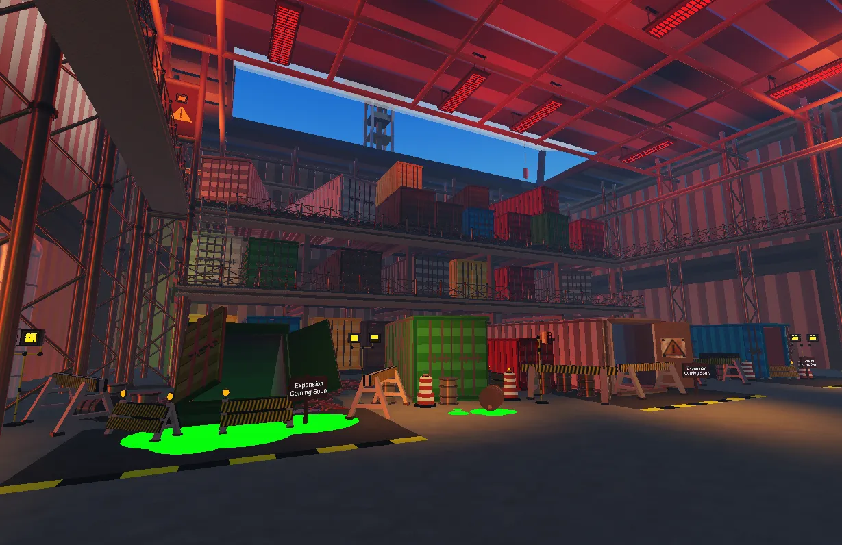 Junkyard Scraps: Lobby Map environment artwork, view 3