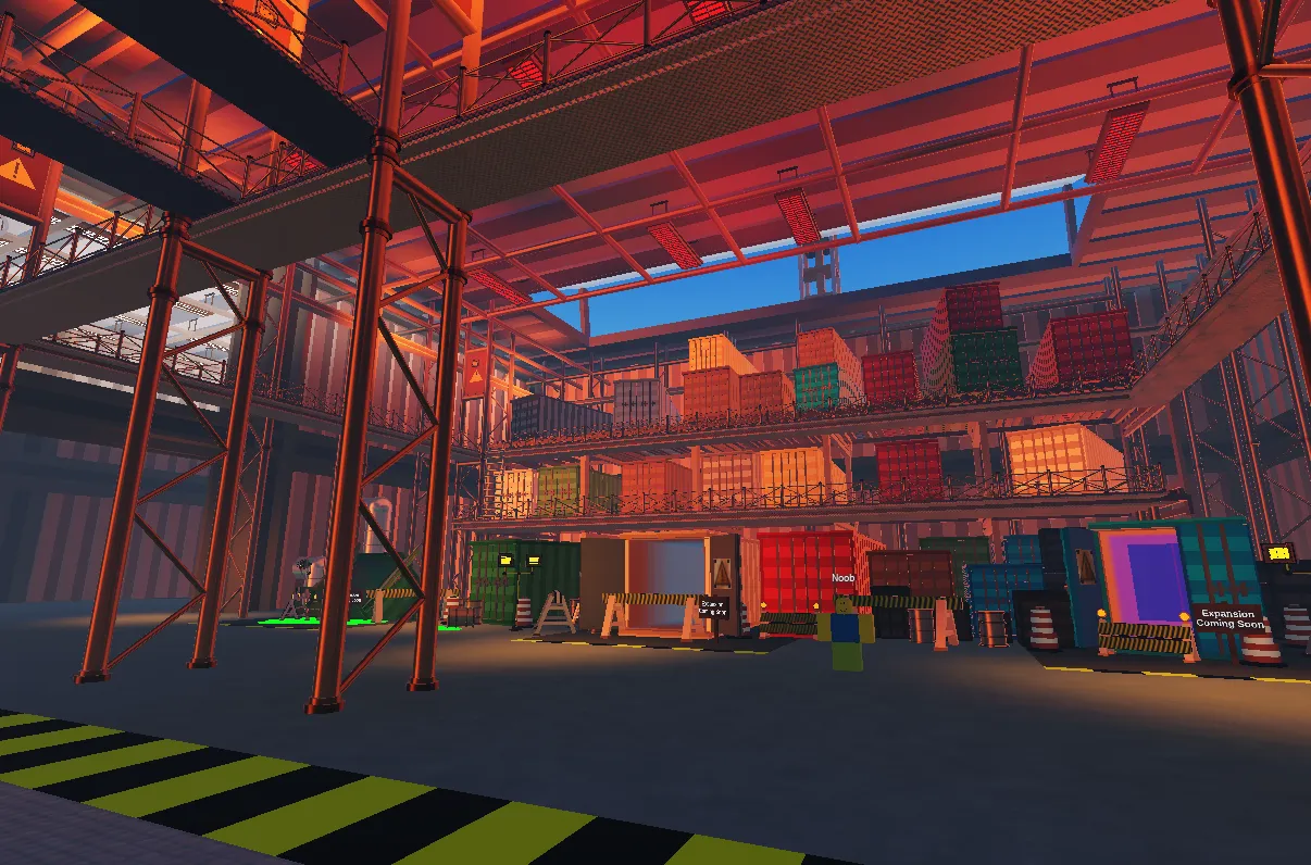 Junkyard Scraps: Lobby Map environment artwork, view 4