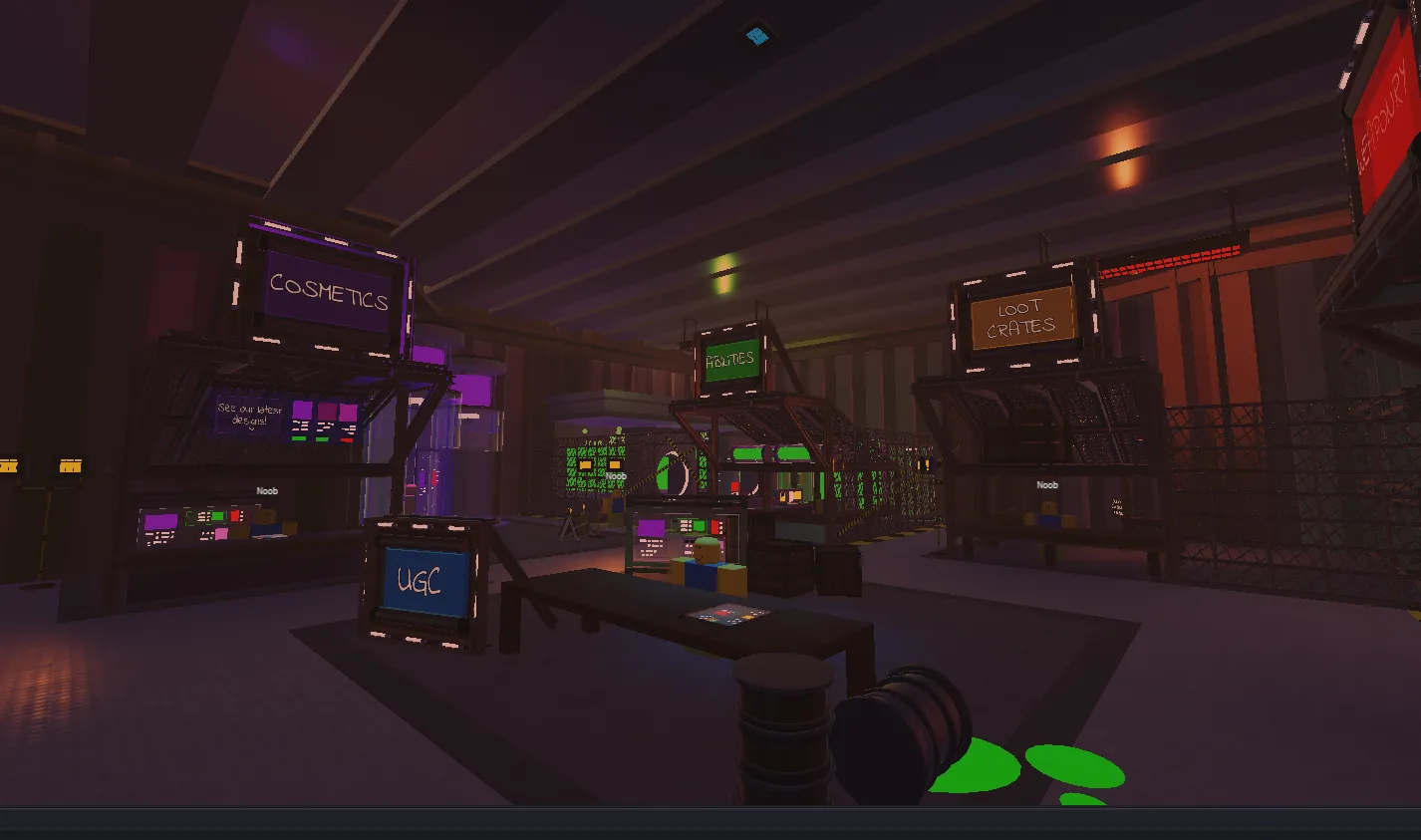 Junkyard Scraps: Lobby Map environment artwork, view 10