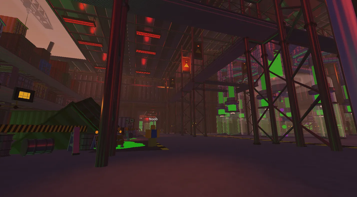 Junkyard Scraps: Lobby Map environment artwork, view 11