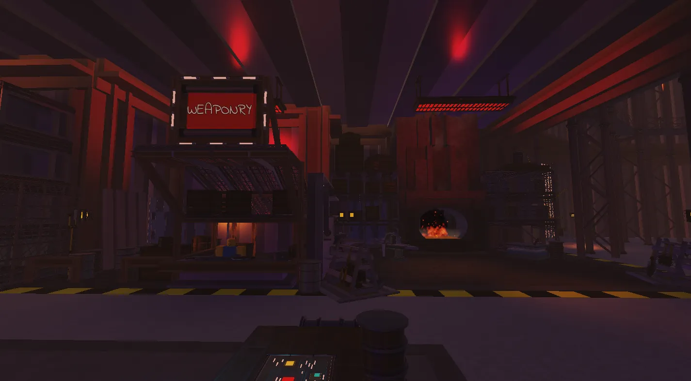 Junkyard Scraps: Lobby Map environment artwork, view 18