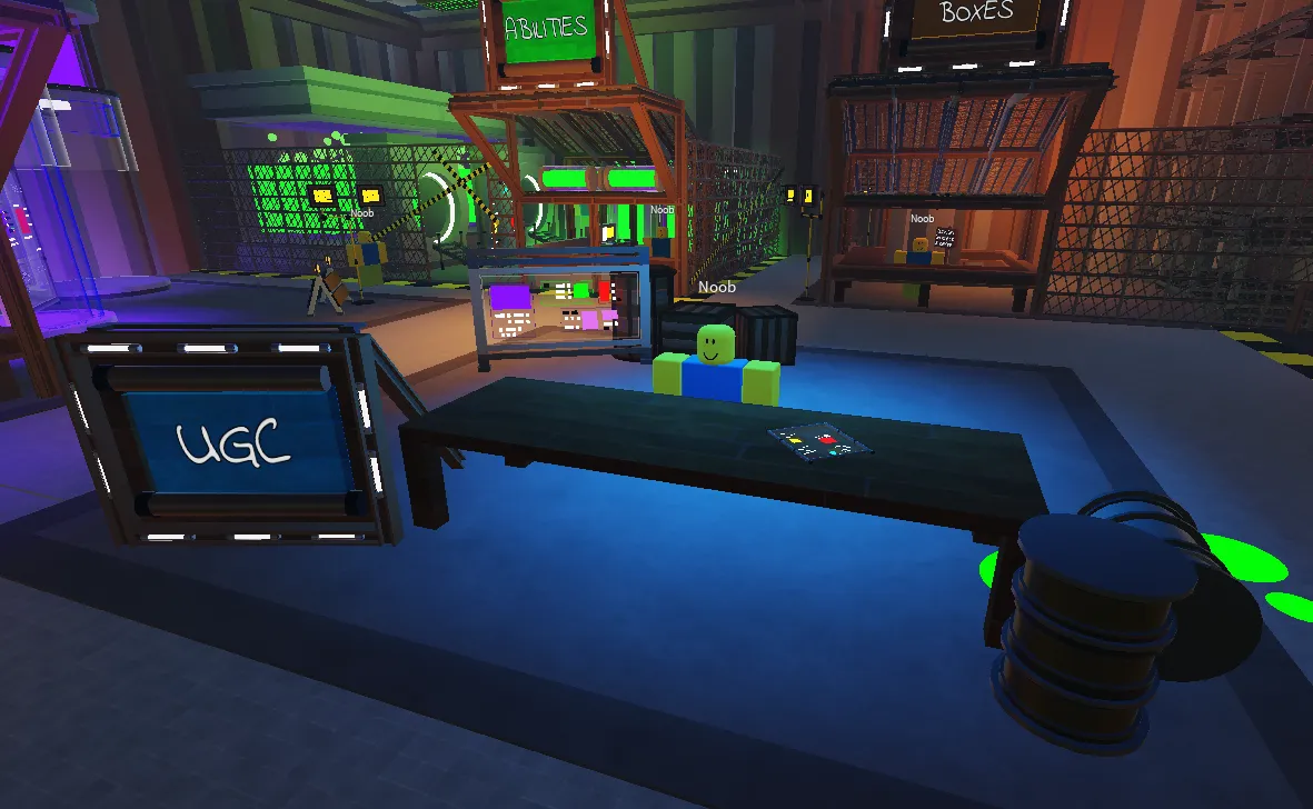 Junkyard Scraps: Lobby Map environment artwork, view 19