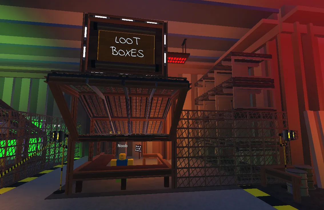 Junkyard Scraps: Lobby Map environment artwork, view 23