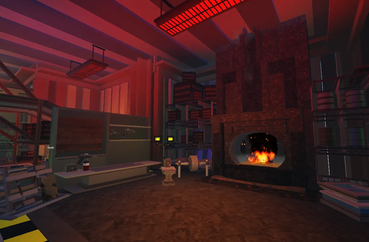 Junkyard Scraps: Lobby Map environment artwork, view 25