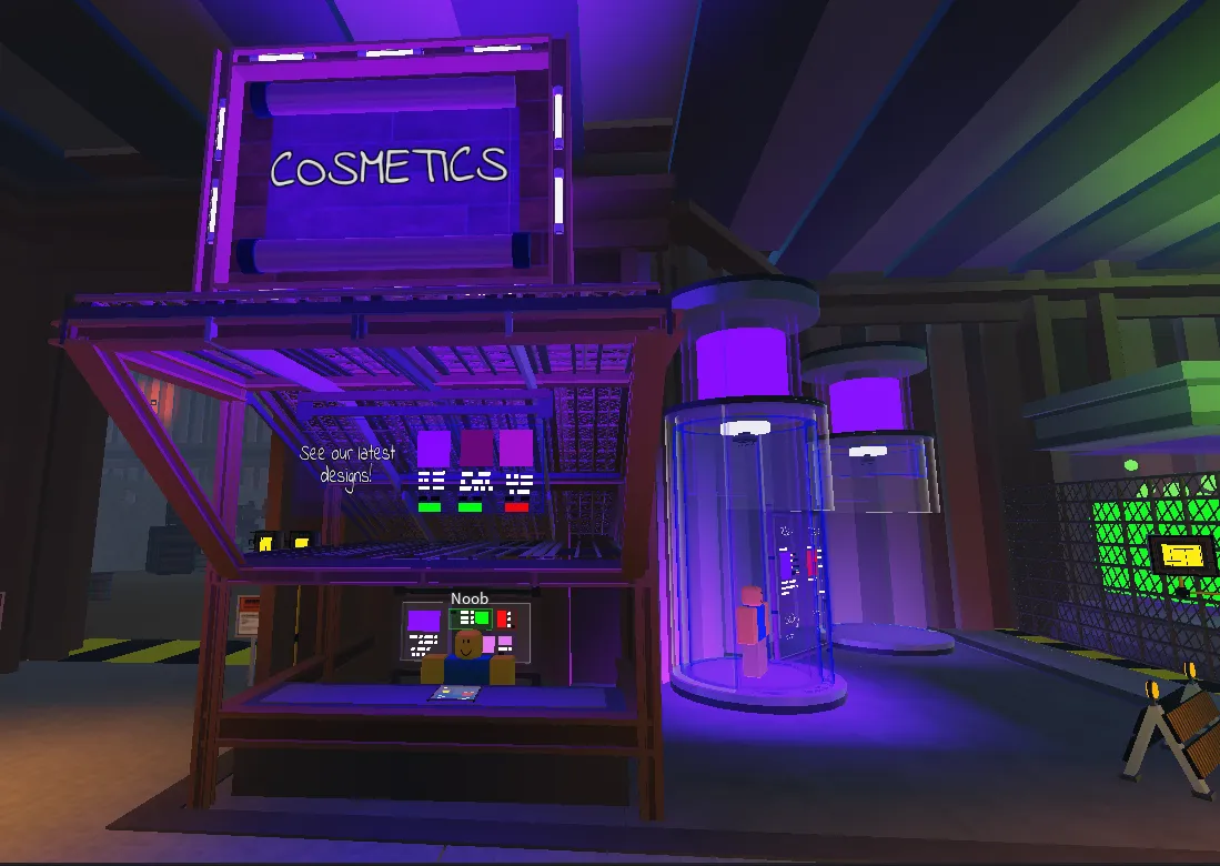 Junkyard Scraps: Lobby Map environment artwork, view 29